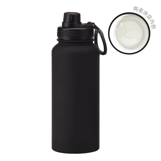 Ceramic-Lined 1L Stainless Steel Water Bottle