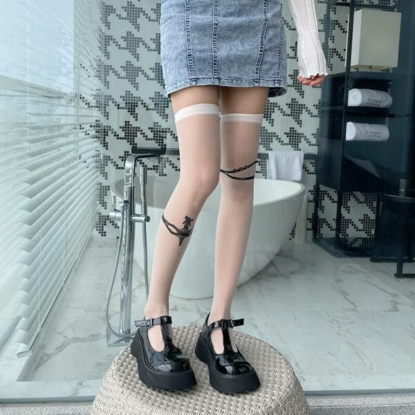E-girl thin stockings - Image 8